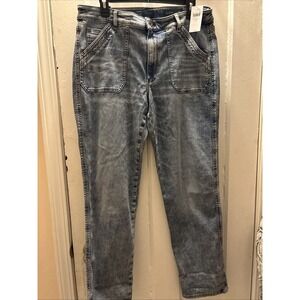 J Jill Denim High Rise  Ankle Blue Jeans Women's Size 14 Regular Nwt